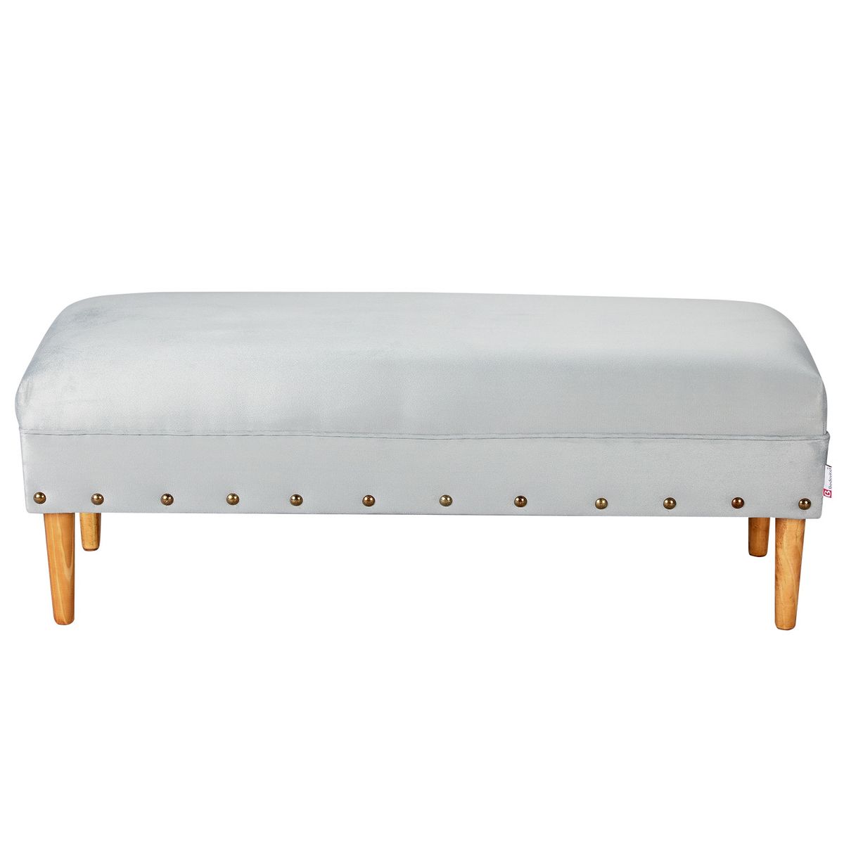 BODEVIR - Banqueta Provenza Tachas 2C Felpa 04 Gris.