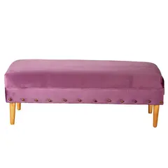 BODEVIR - Banqueta Provenza Tachas 2C Felpa 04 Morado