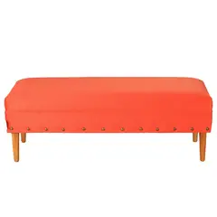 BODEVIR - Banqueta Provenza Tachas 2C Felpa 04 Naranja