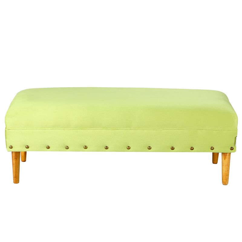BODEVIR - Banqueta Provenza Tachas 2C Felpa 04 Pistacho