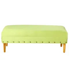 BODEVIR - Banqueta Provenza Tachas 2C Felpa 04 Pistacho