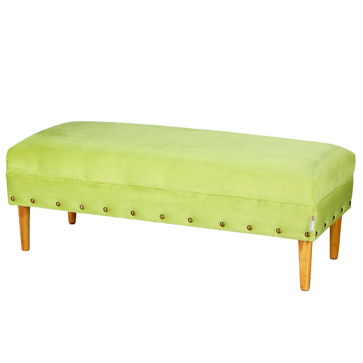 BODEVIR - Banqueta Provenza Tachas 2C Felpa 04 Pistacho