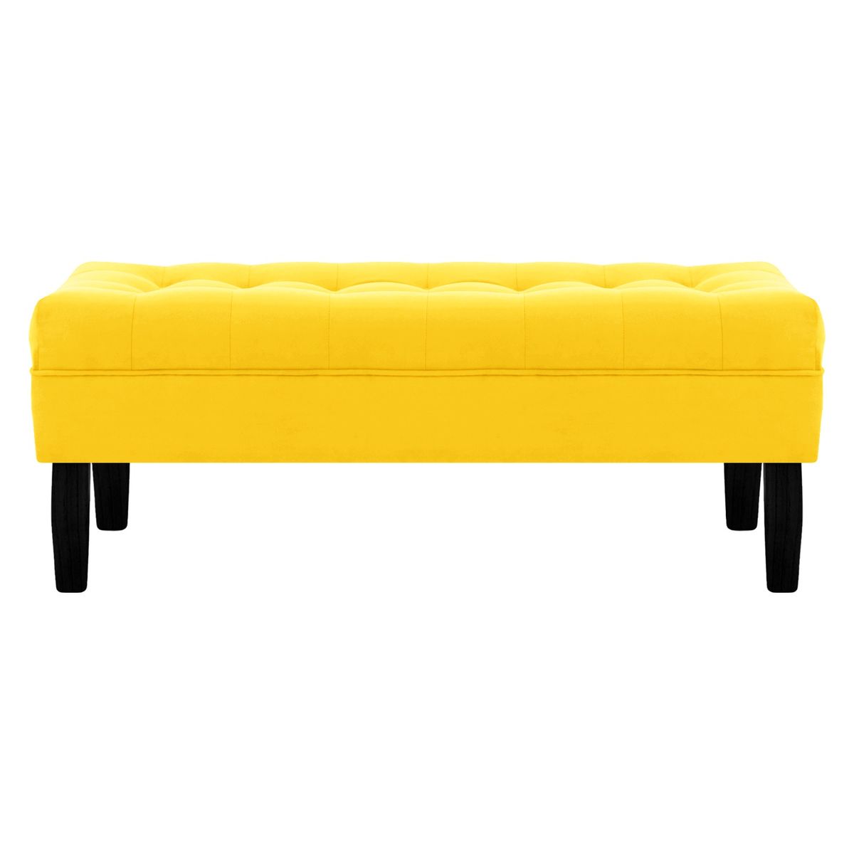 BODEVIR - Banqueta Wood 2C Felpa 00 Amarillo