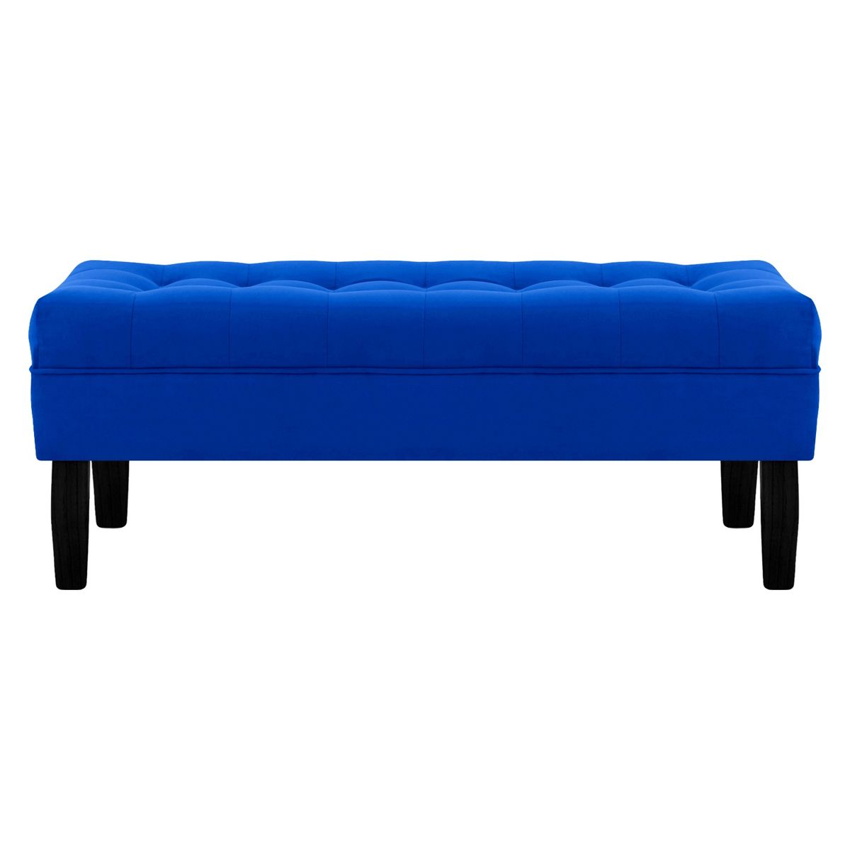 BODEVIR - Banqueta Wood 2C Felpa 00 Azul Rey