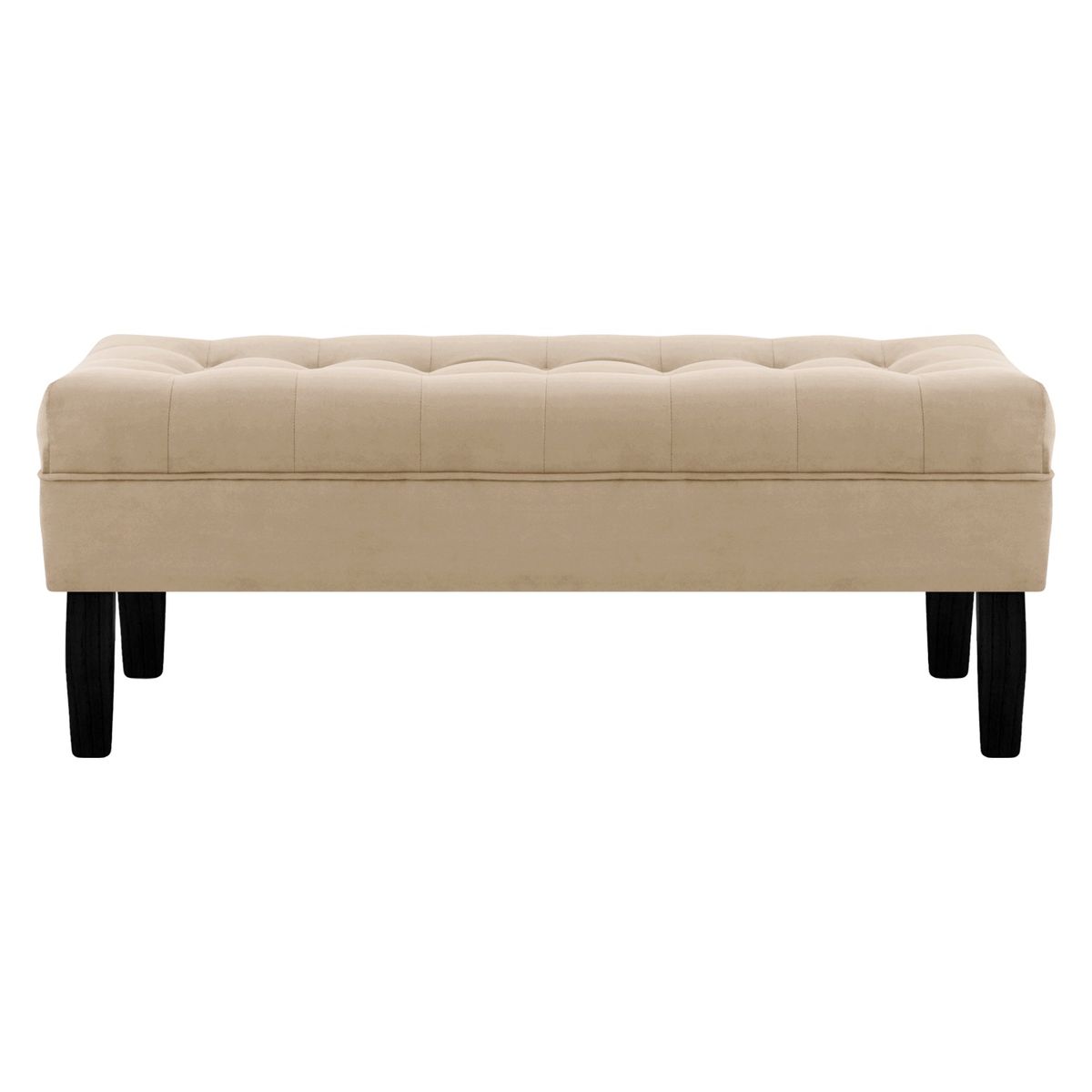 BODEVIR - Banqueta Wood 2C Felpa 00 Beige