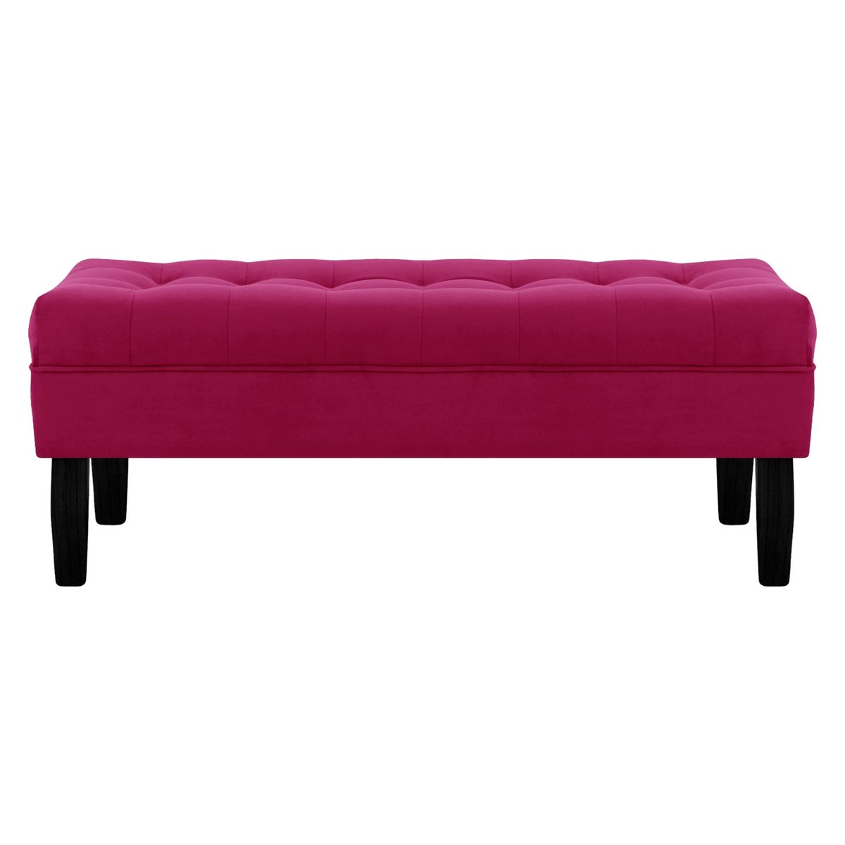 BODEVIR - Banqueta Wood 2C Felpa 00 Burdeo