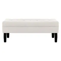 BODEVIR - Banqueta Wood 2C Felpa 00 Crudo