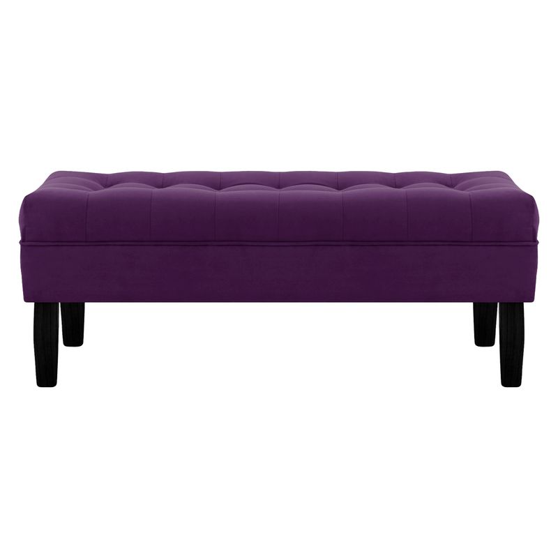 BODEVIR - Banqueta Wood 2C Felpa 00 Morado