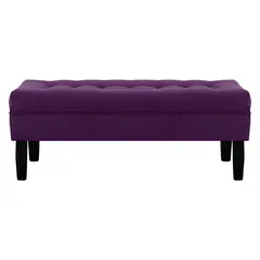 BODEVIR - Banqueta Wood 2C Felpa 00 Morado
