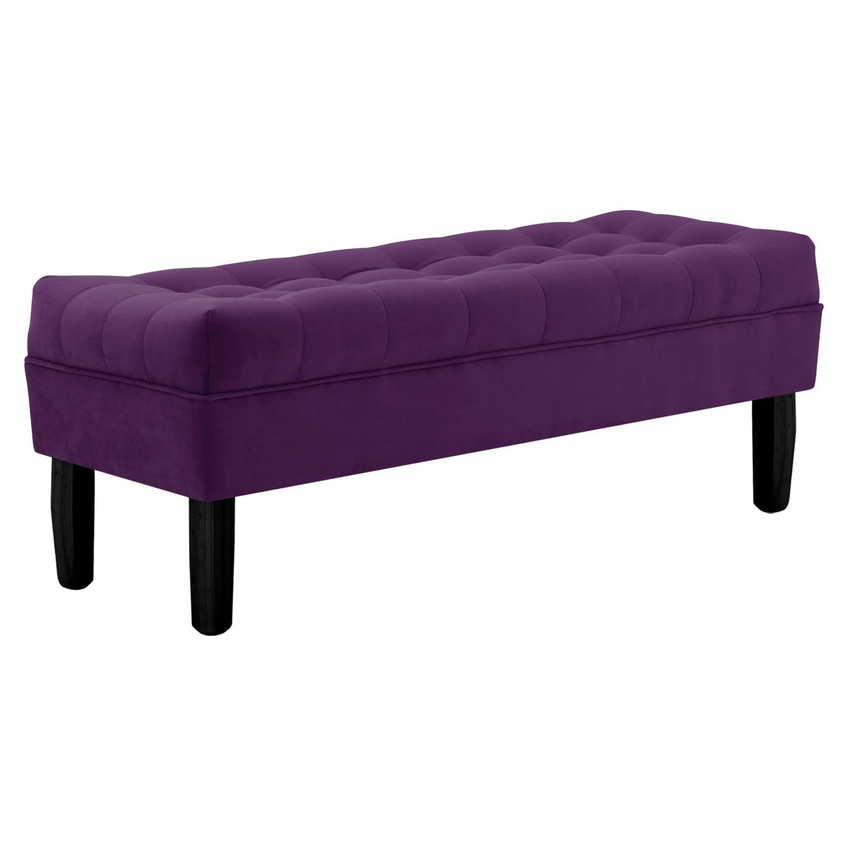 BODEVIR - Banqueta Wood 2C Felpa 00 Morado