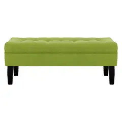 BODEVIR - Banqueta Wood 2C Felpa 00 Pistacho