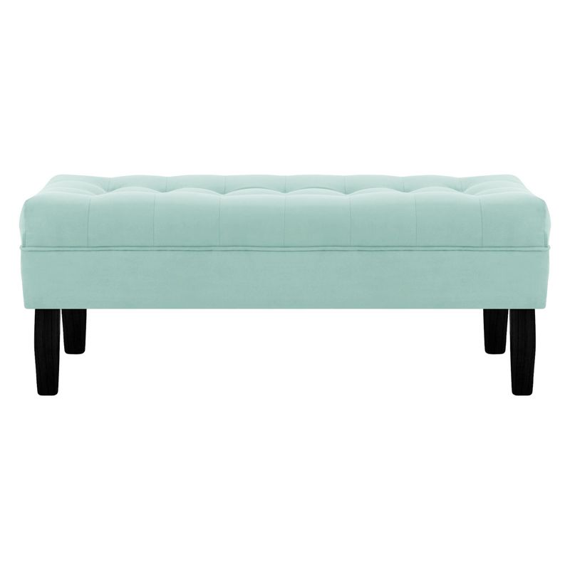 BODEVIR - Banqueta Wood 2C Felpa 00 Verde Agua