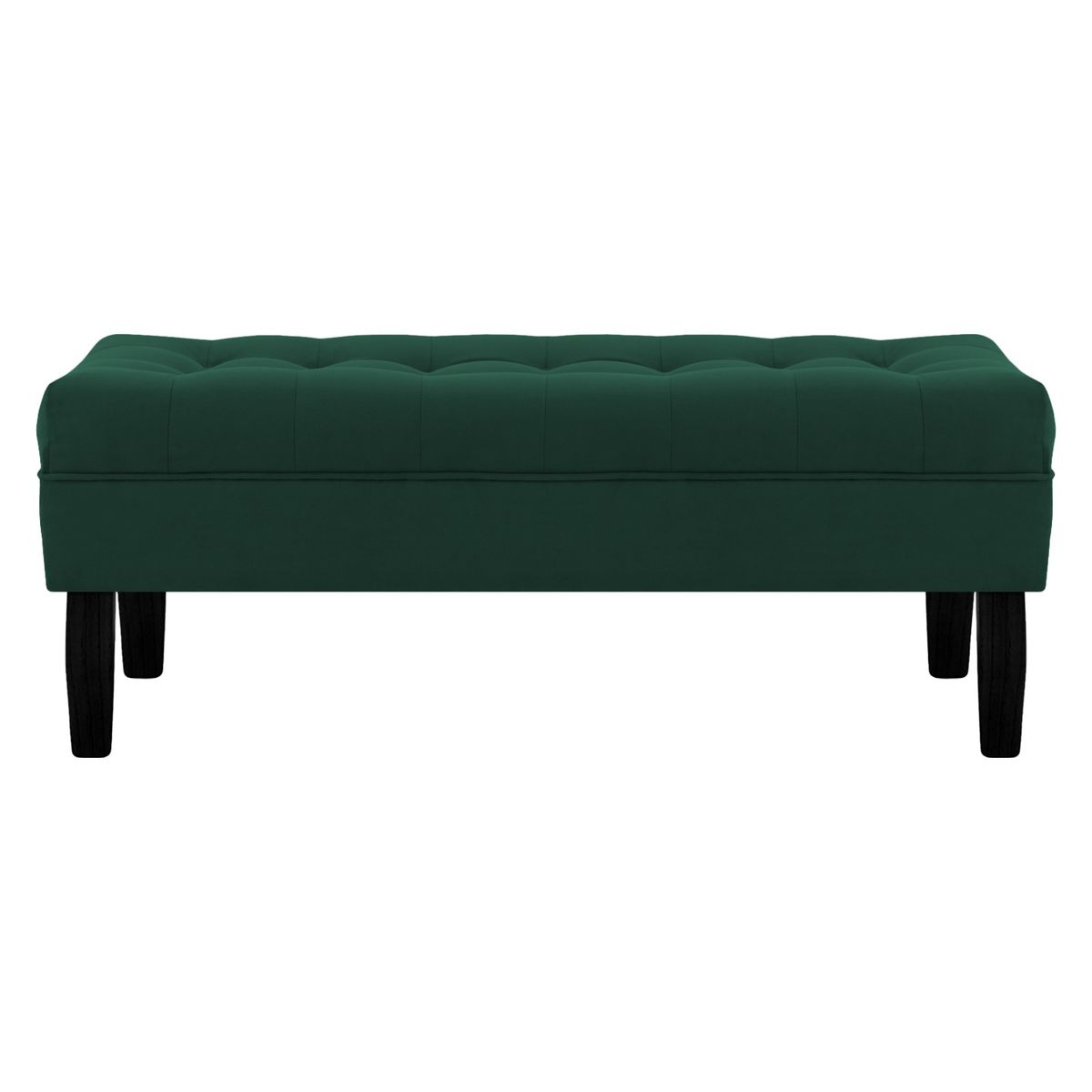 BODEVIR - Banqueta Wood 2C Felpa 00 Verde Botella