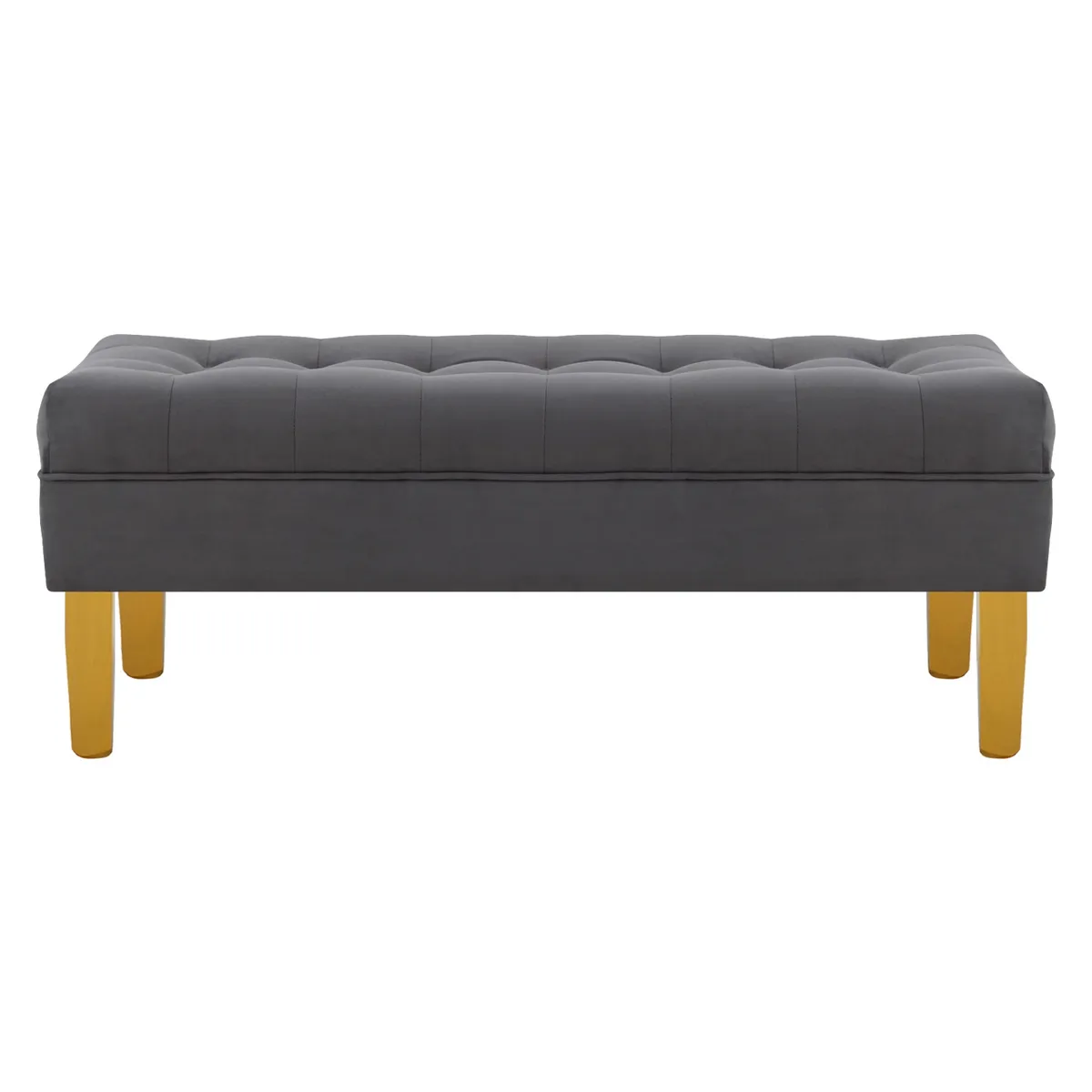 BODEVIR - Banqueta Wood 2C Felpa 01 Gris