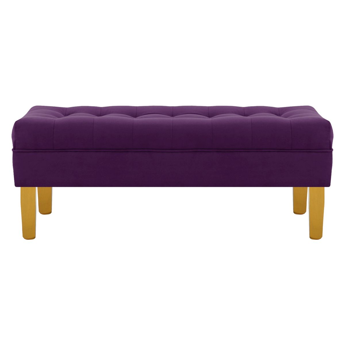BODEVIR - Banqueta Wood 2C Felpa 01 Morado