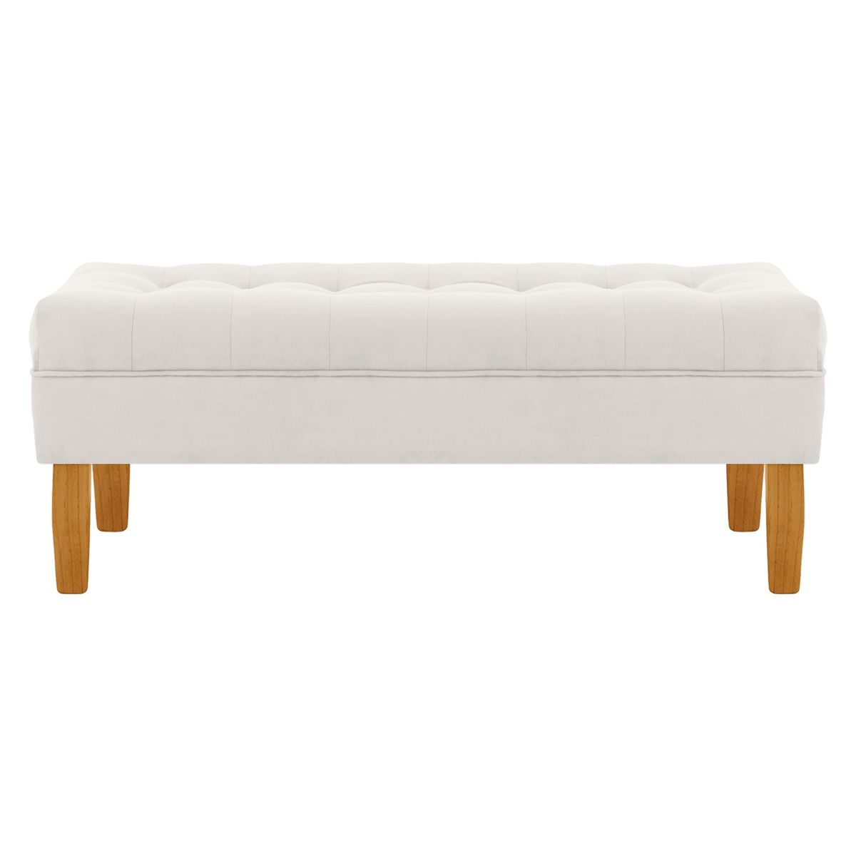 BODEVIR - Banqueta Wood 2C Felpa 04 Crudo