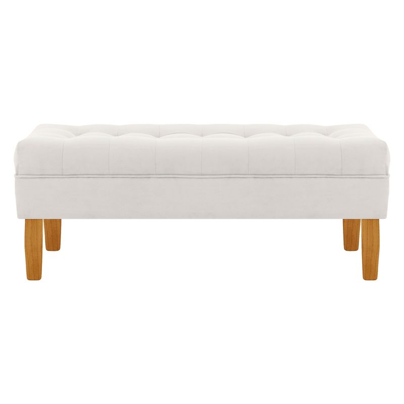 BODEVIR - Banqueta Wood 2C Felpa 04 Crudo