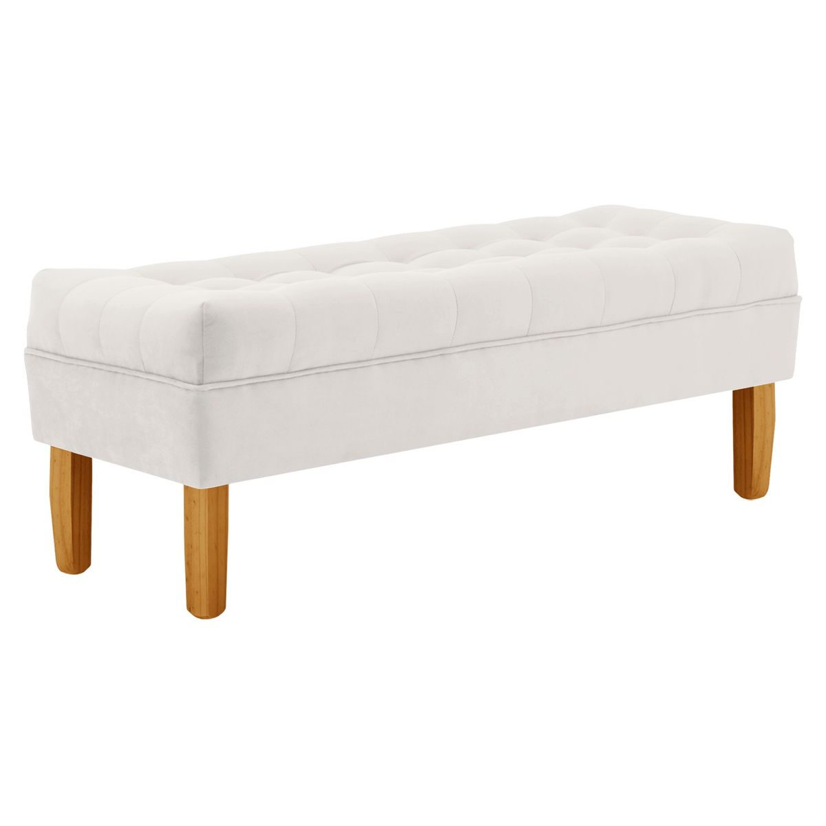 BODEVIR - Banqueta Wood 2C Felpa 04 Crudo