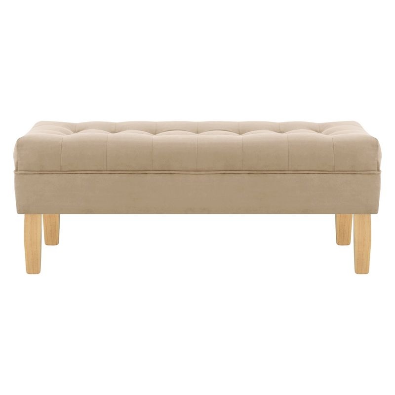 BODEVIR - Banqueta Wood 2C Felpa 05 Beige