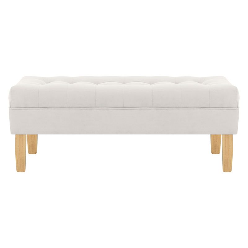 BODEVIR - Banqueta Wood 2C Felpa 05 Crudo