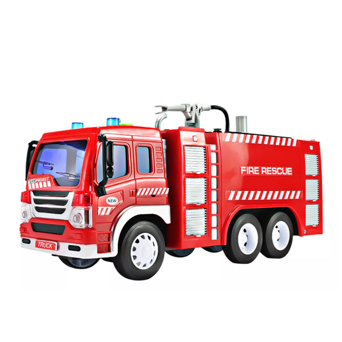 GENERICO - Camion De Bombero Con  Sonido Luz Y Pulveriza Agua Juguete