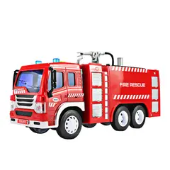 GENERICO - Camion De Bombero Con Sonido Luz Y Pulveriza Agua Juguete