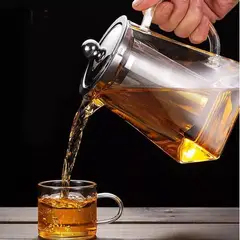GENERICO - Tetera infusora de vidrio de 750 ml