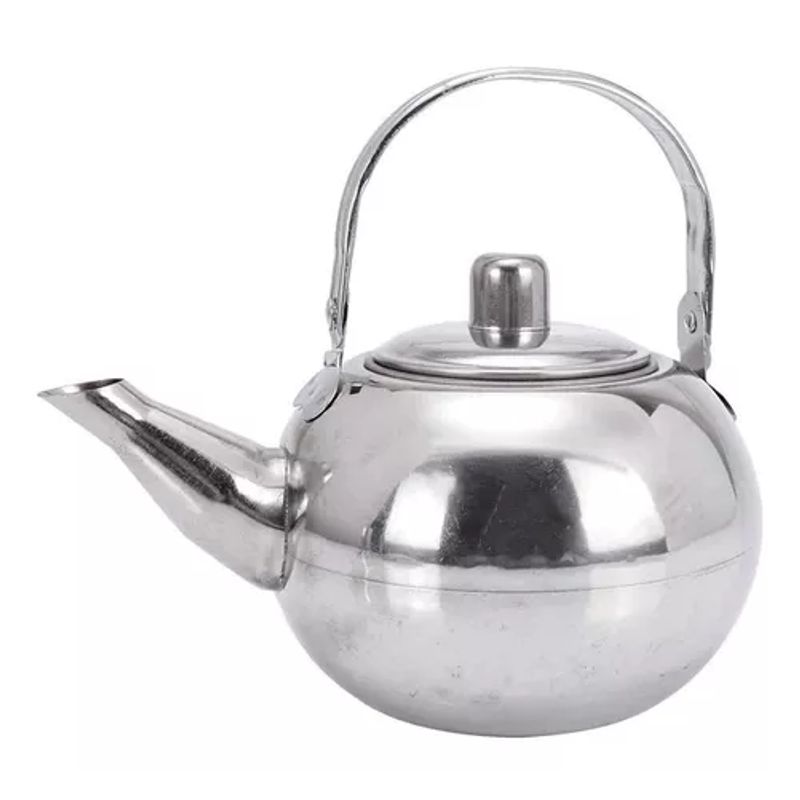GENERICO - Tetera hervidor con infusor acero 16 cm
