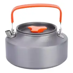 GENERICO - Tetera para camping y caza con silbato capacidad 16 litros