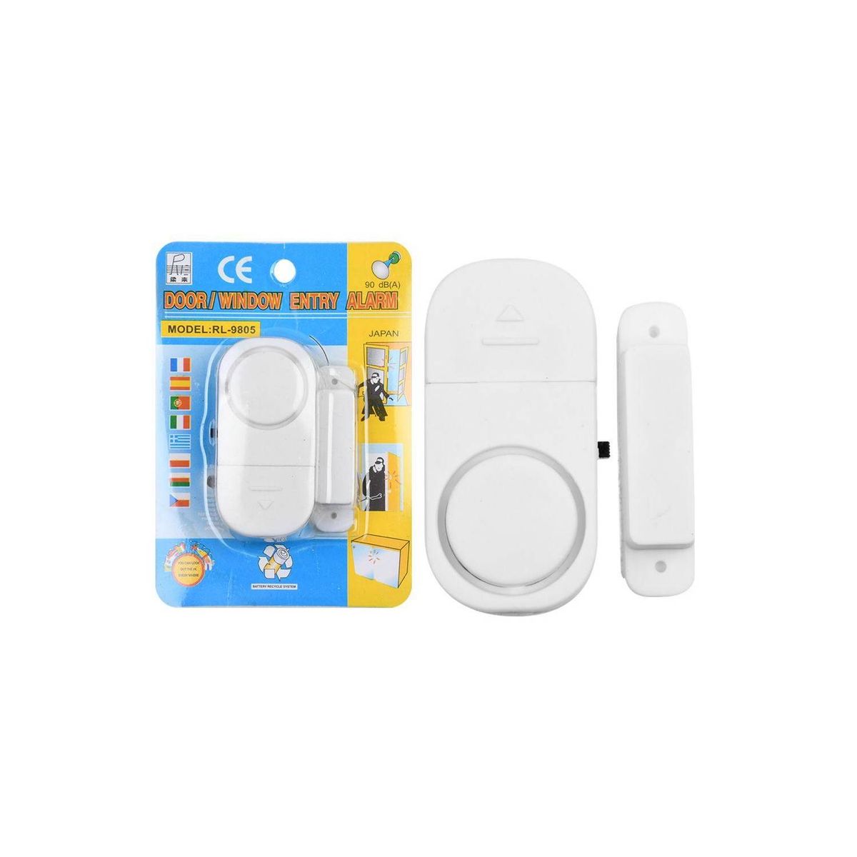 IRM - Alarma Magnetica para ventanas o puertas  90db