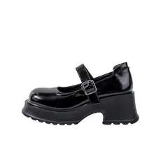 TIOZONEY - Zapatos de tacón alto de piel para mujer
