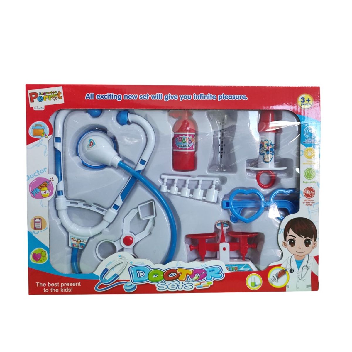 GENERICO - Set Doctor Azul En Caja Juguetes Perrot