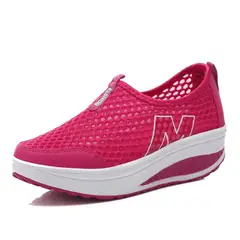 TIOZONEY - Zapatillas casuales para Mujer - Rojo