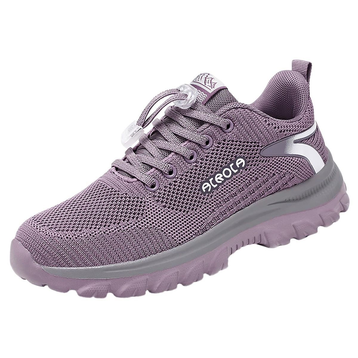 TIOZONEY - Zapatilla Running Mujer - Morado