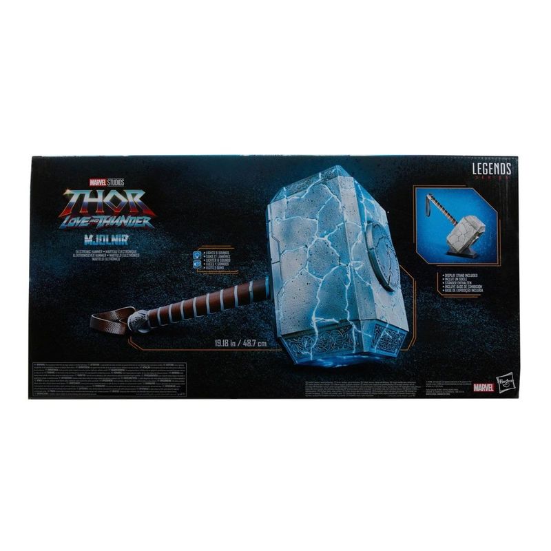HASBRO - Martillo Electrónico - Thor Love and Thunder - Mjolnir