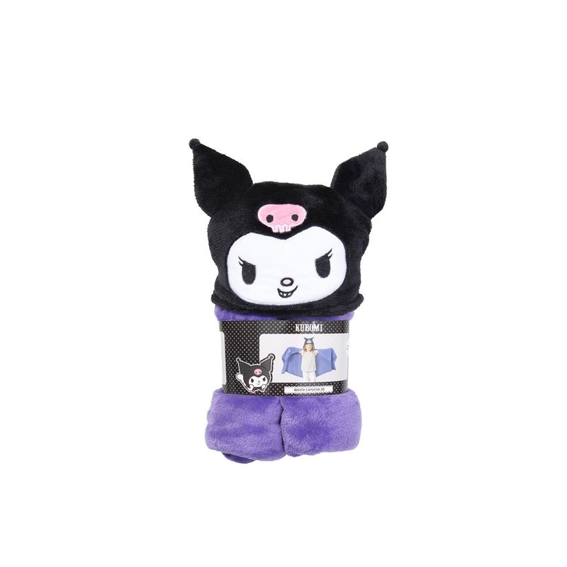 OEM - Manta Con Capucha 3d Para Niños Variedad De Diseños Violeta