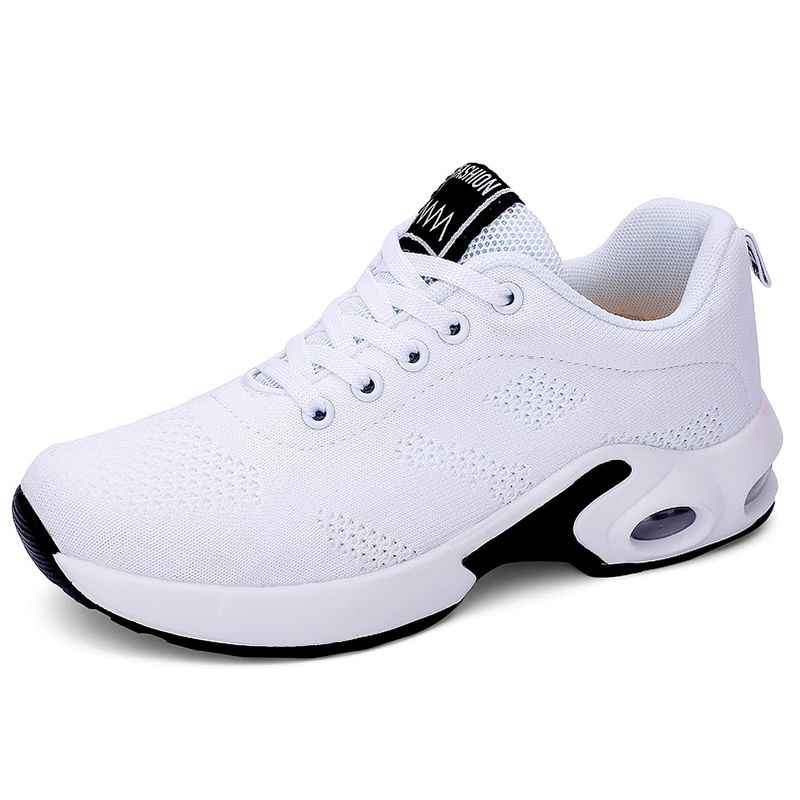 TIOZONEY - Zapatillas casuales para Mujer - Blanco.