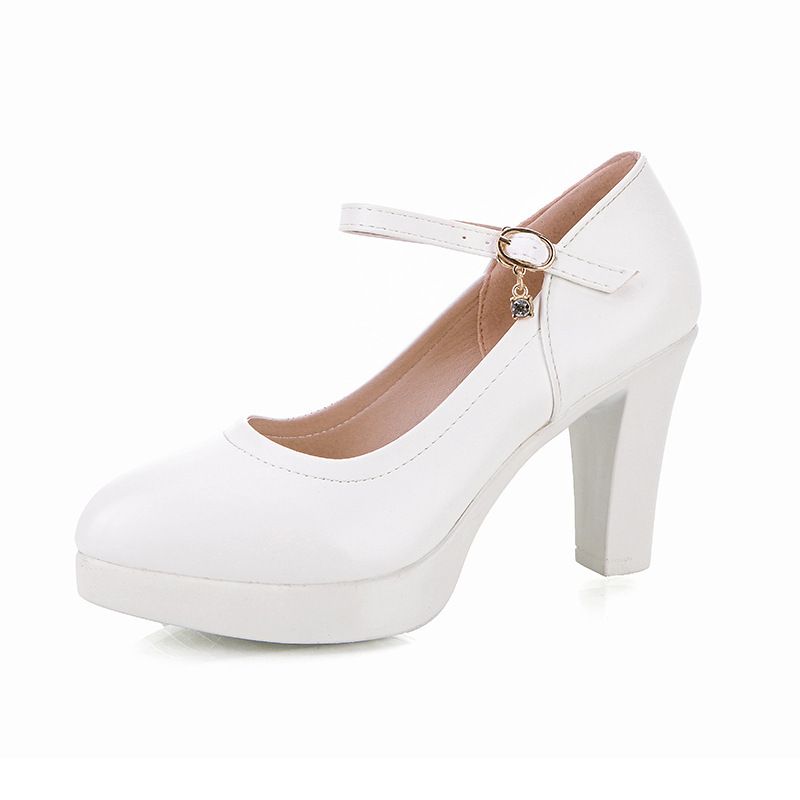 TIOZONEY - Zapatos de tacón negros para mujer
