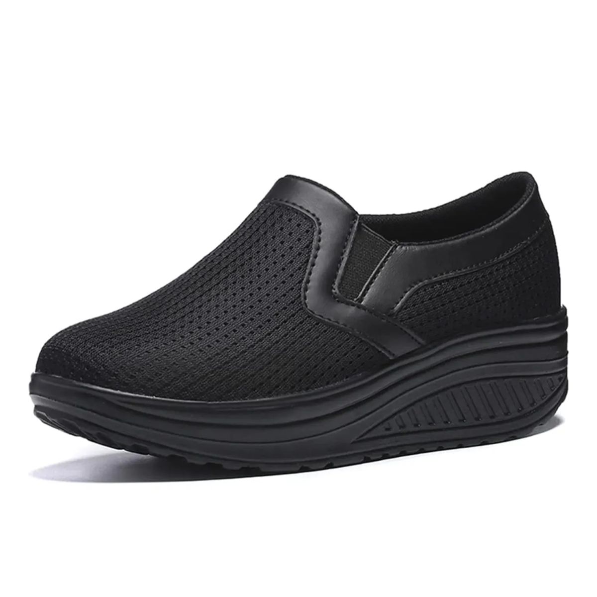 TIOZONEY - Zapatillas casuales para Mujer - Negro.
