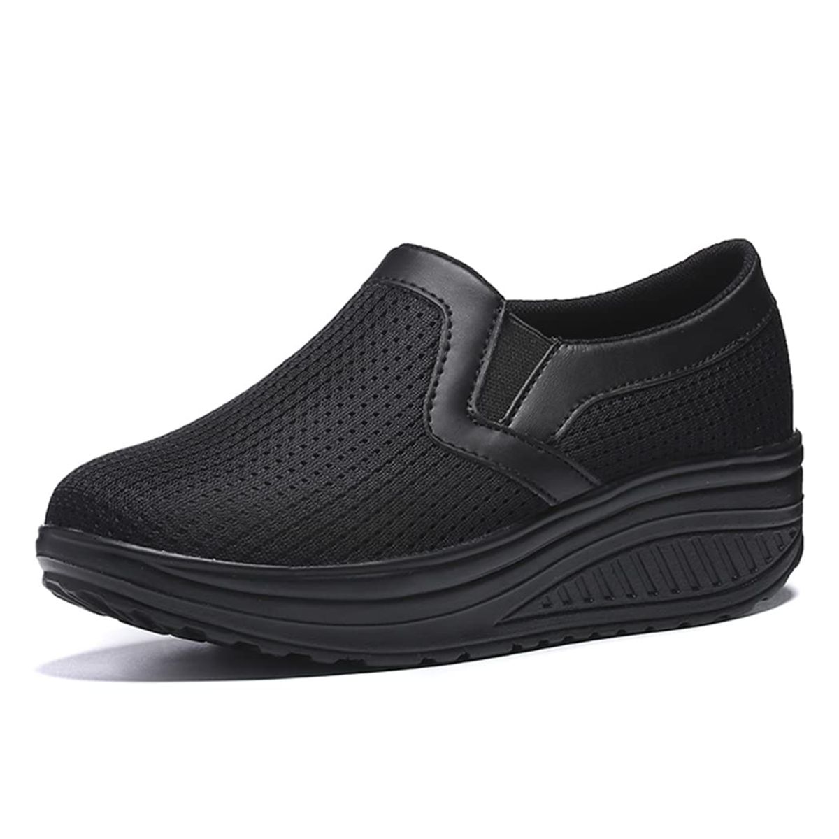TIOZONEY - Zapatillas casuales para Mujer - Negro.