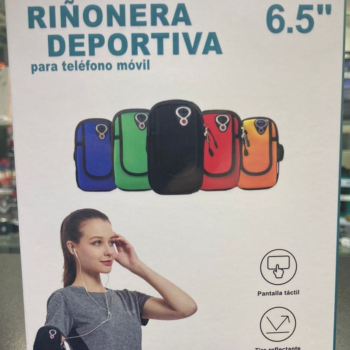IRM - Riñonera Deportiva para telefono movil de 6 5 pulgadas
