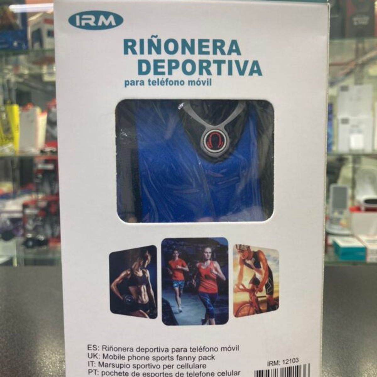 IRM - Riñonera Deportiva para telefono movil de 6 5 pulgadas