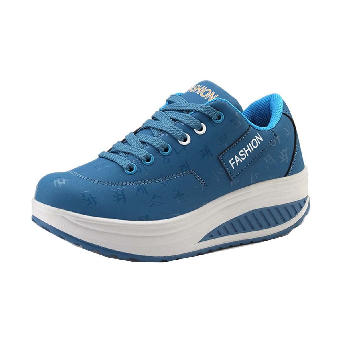 TIOZONEY - Zapatillas casuales para Mujer - Azul