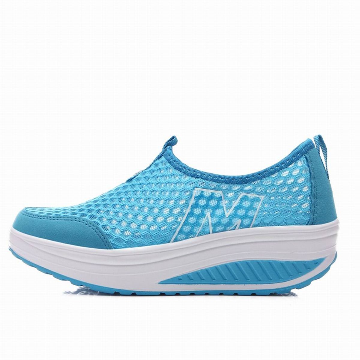 TIOZONEY - Zapatillas casuales para Mujer - Azul