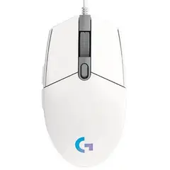 LOGITECH - Mouse Gamer - G203 Lightsync - 6 Botones - USB - White