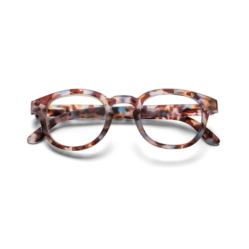 B+D - Lentes Graduados Presbicia Filtro Azul B + D Blue Ban Matt Multi Tortoise Dioptría 2.50