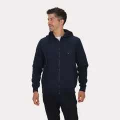 GANGSTER - Chaqueta Hibridas Weave Azul Marino