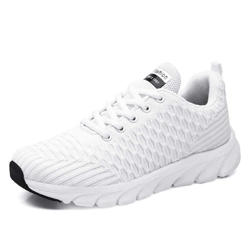 TIOZONEY - Zapatillas casuales para Mujer - Blanco