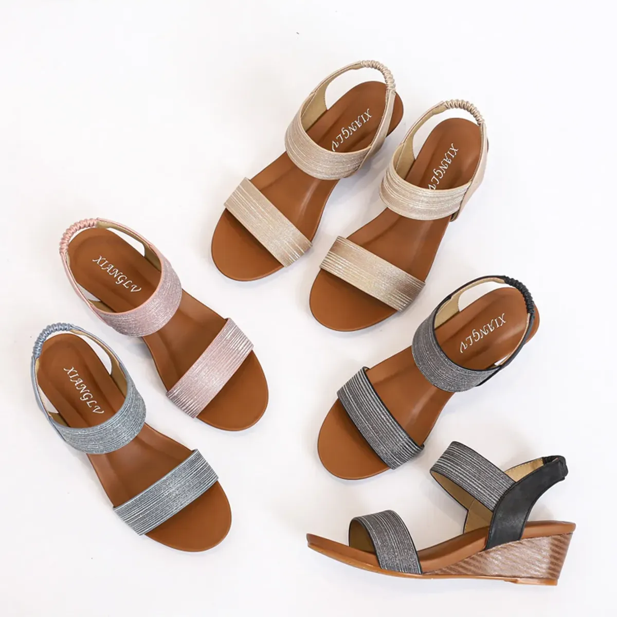 TIOZONEY - Sandalias de verano para mujer