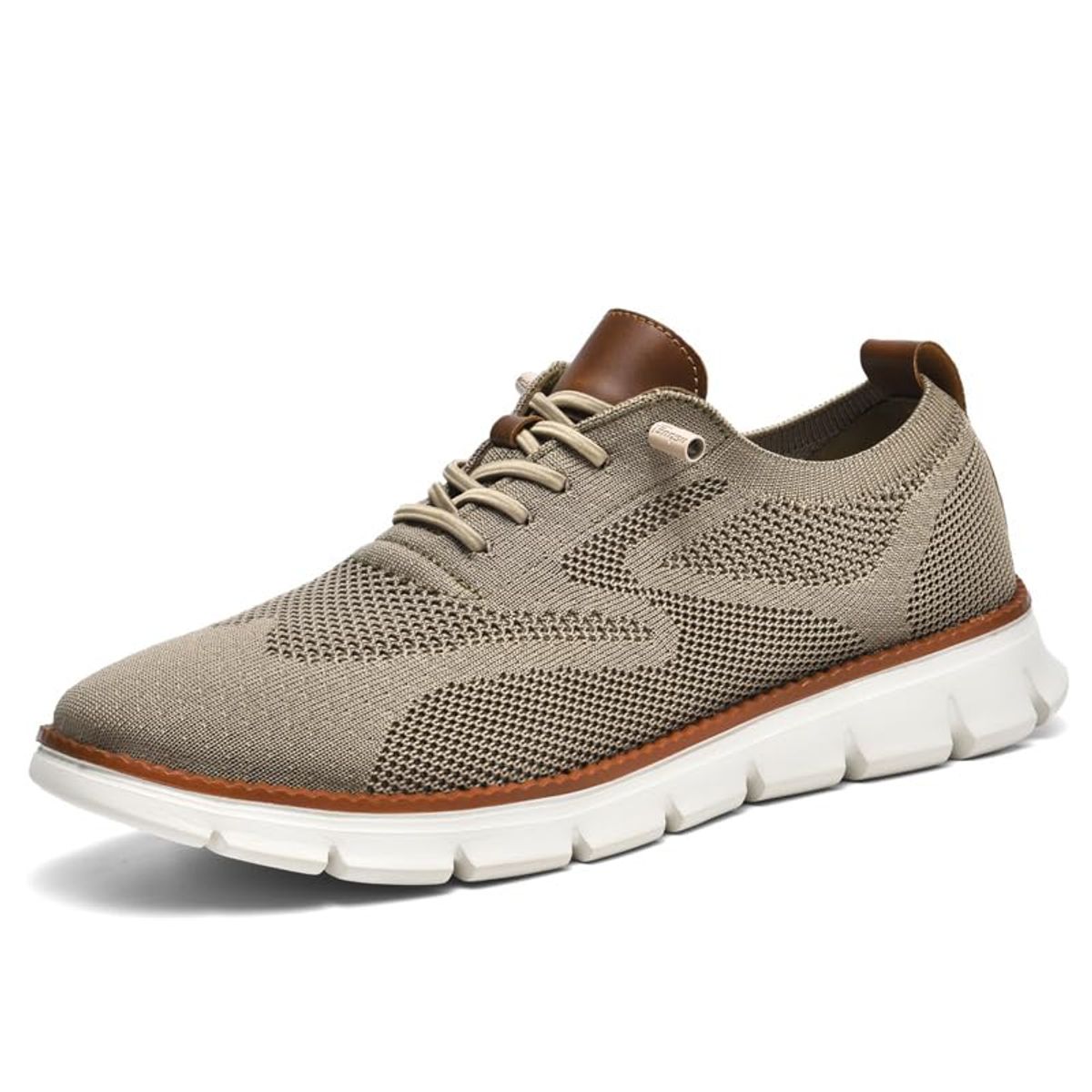 TIOZONEY - Zapatillas casuales para Hombre -Café.